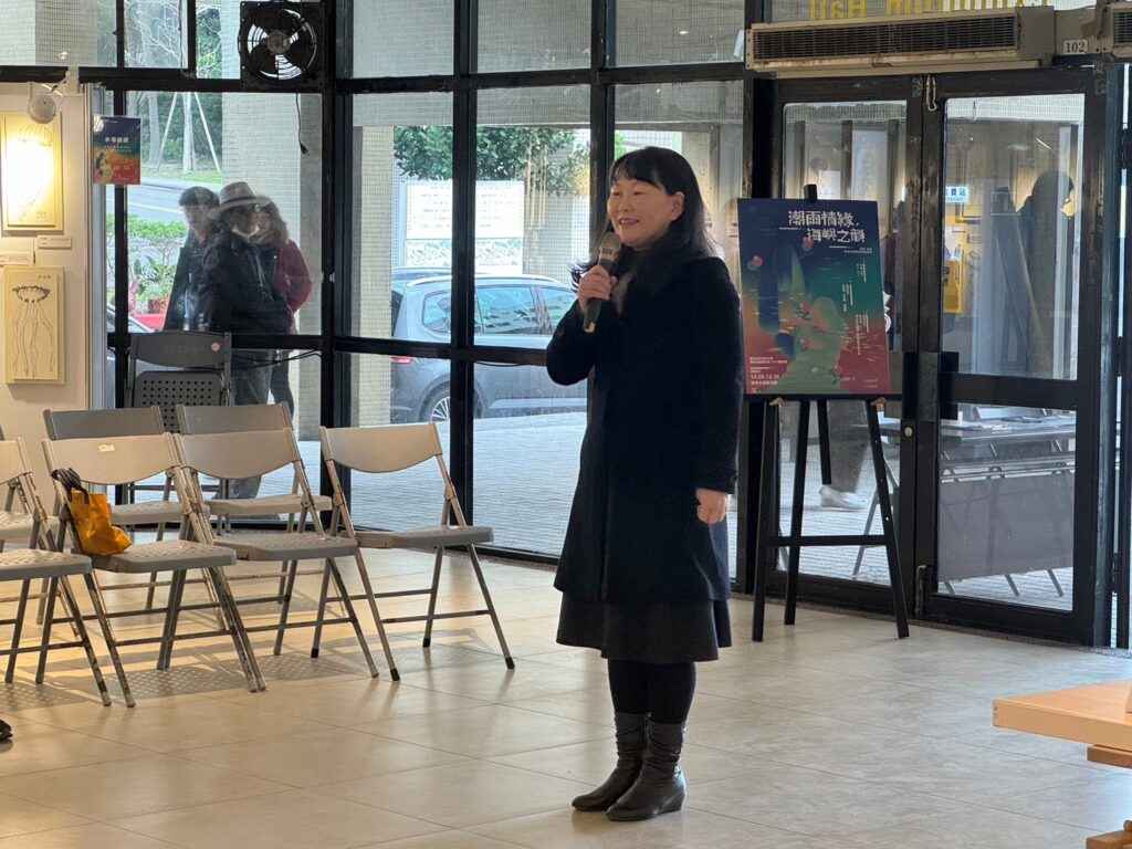 共教中心謝玉玲主任勉勵同學持續進步